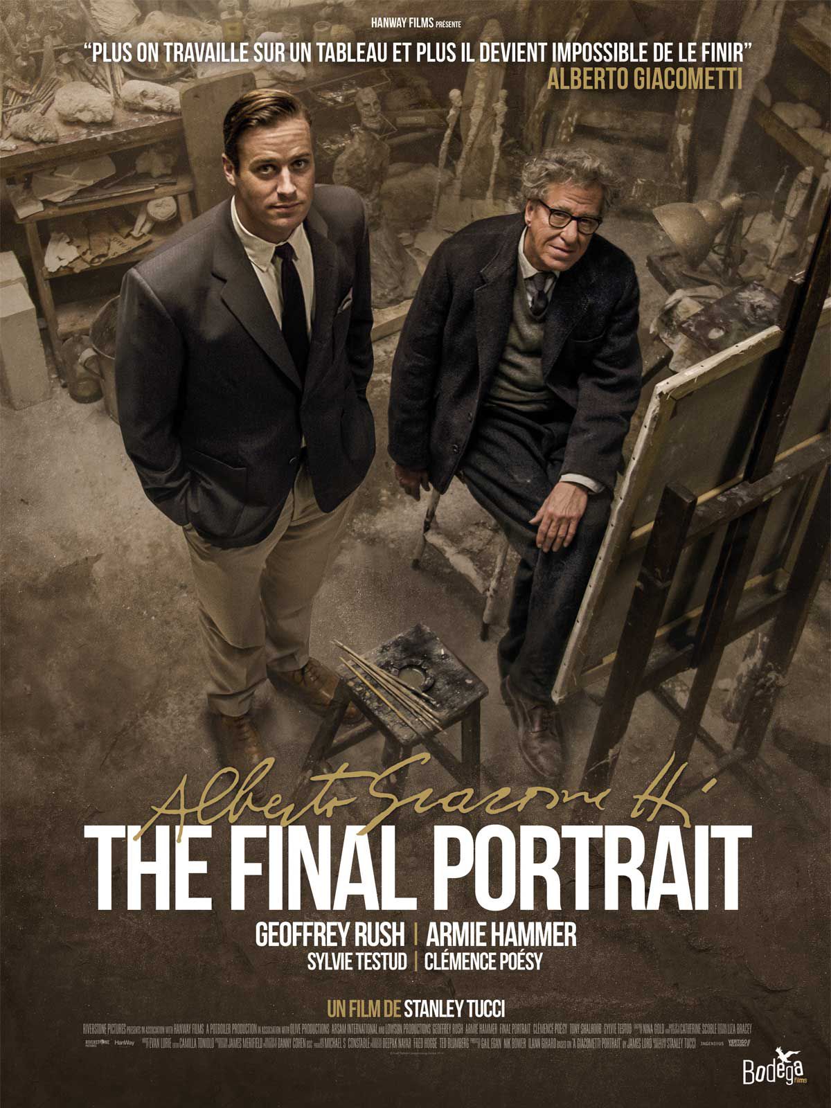 Alberto Giacometti, The Final Portrait - Film (2018)