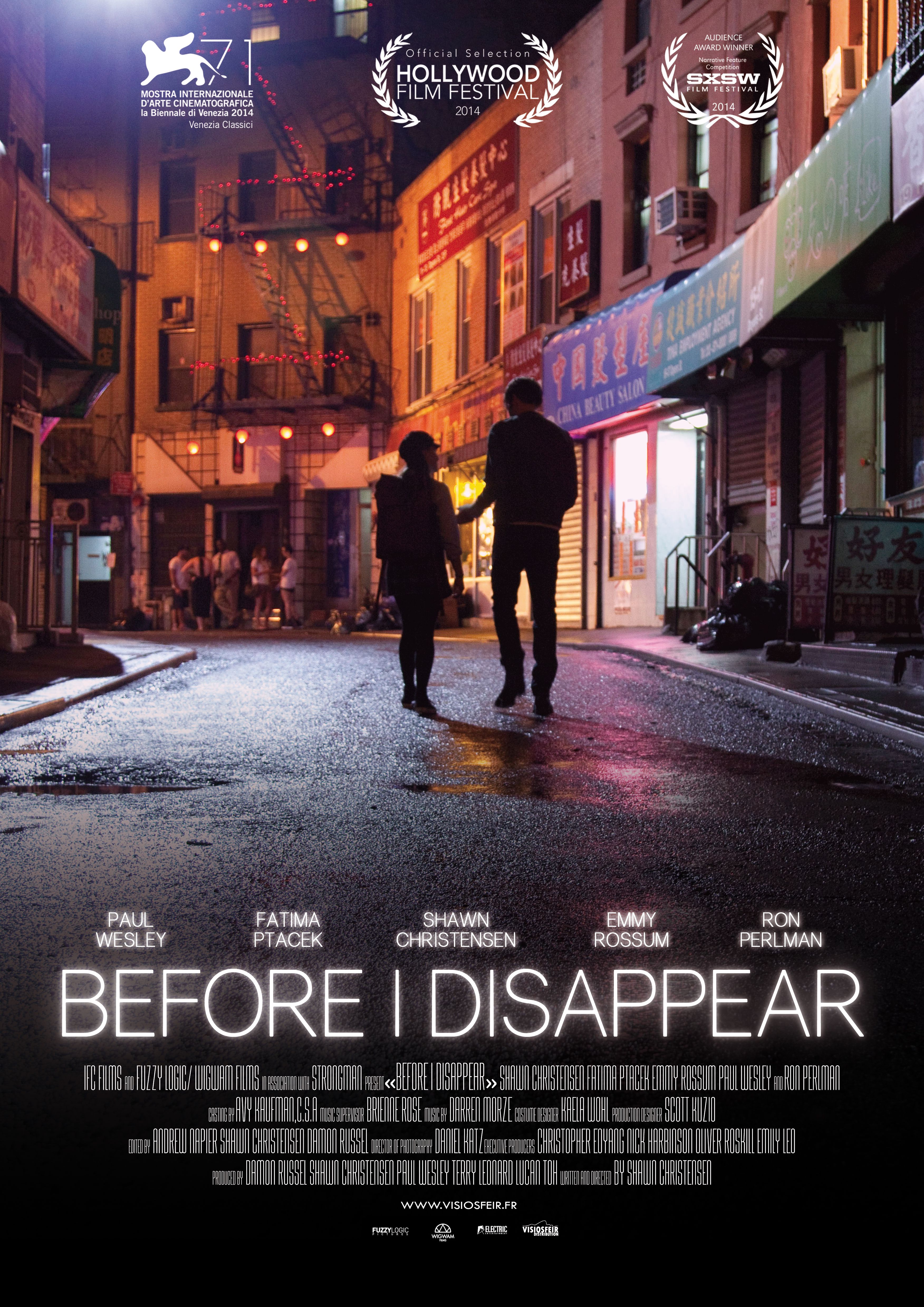 Before I Disappear - Film (2014)