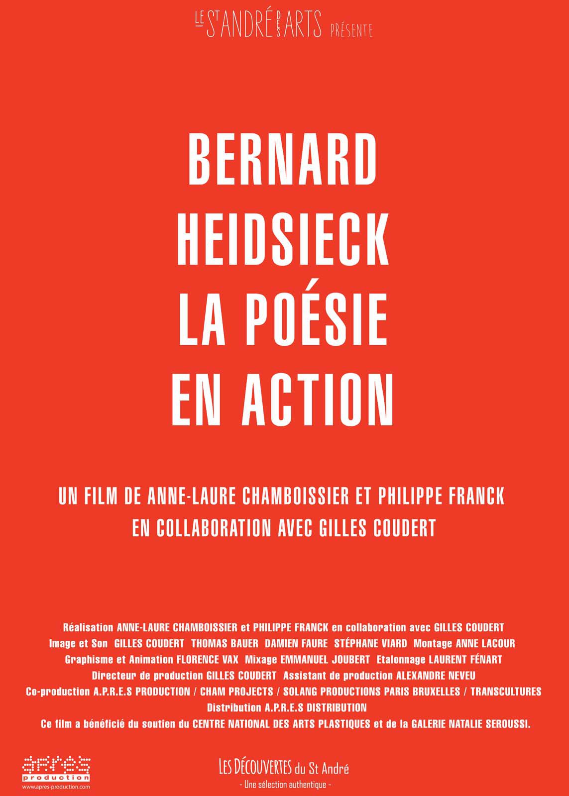 Bernard Heidsieck, la poésie en action - Documentaire (2017)