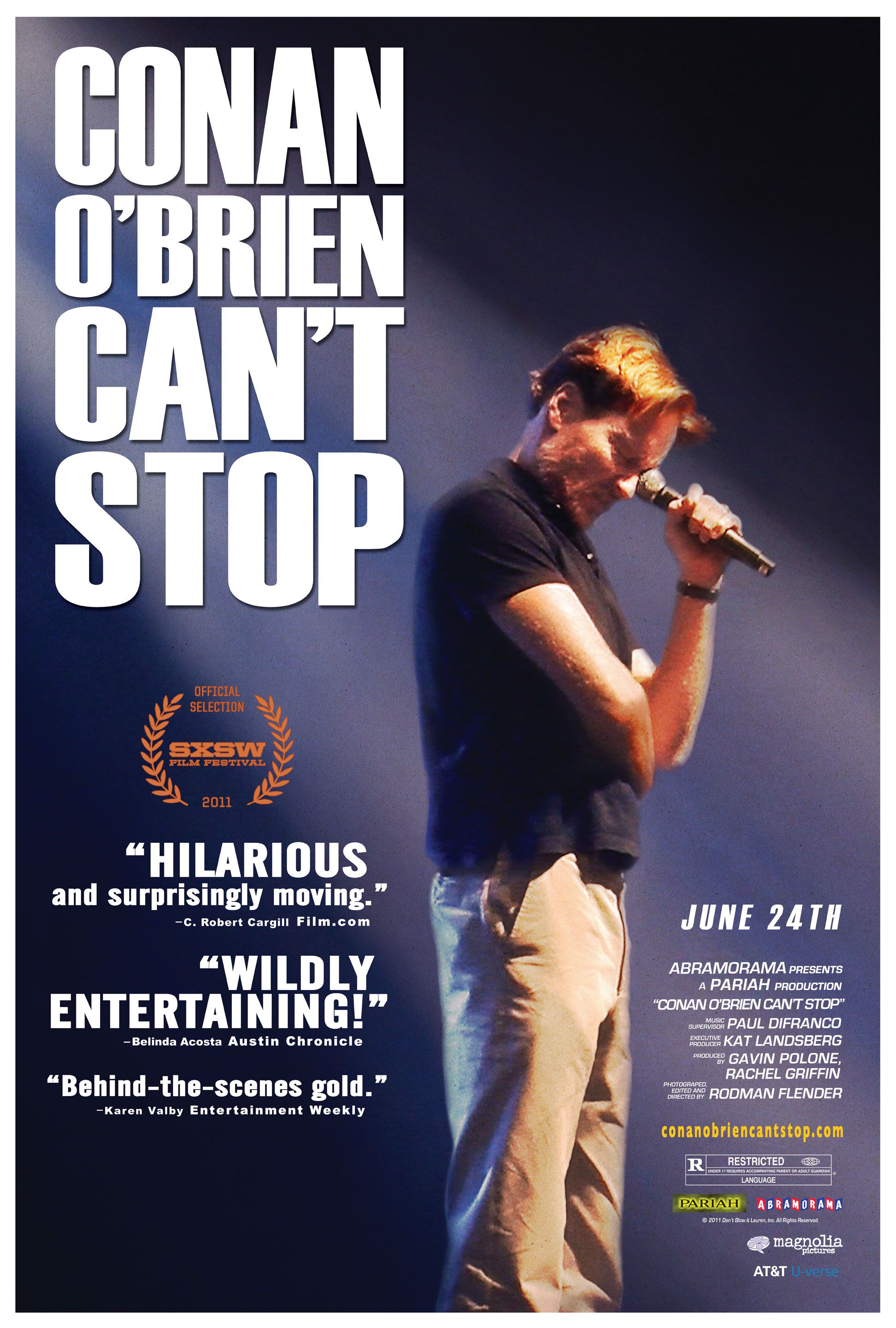 Conan O'Brien can't stop - Documentaire (2011)