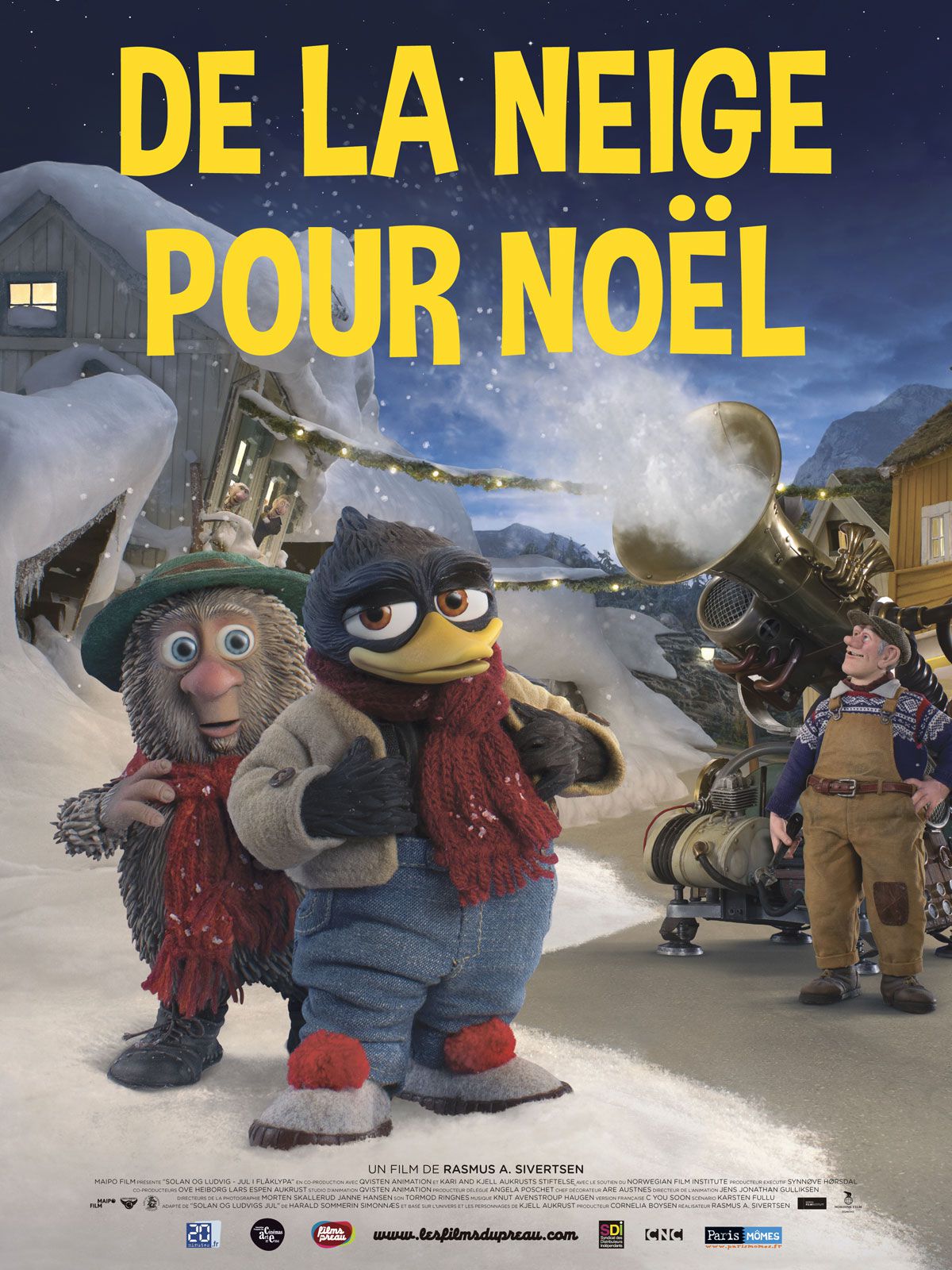 De la neige pour Noël - Long-métrage d'animation (2014)