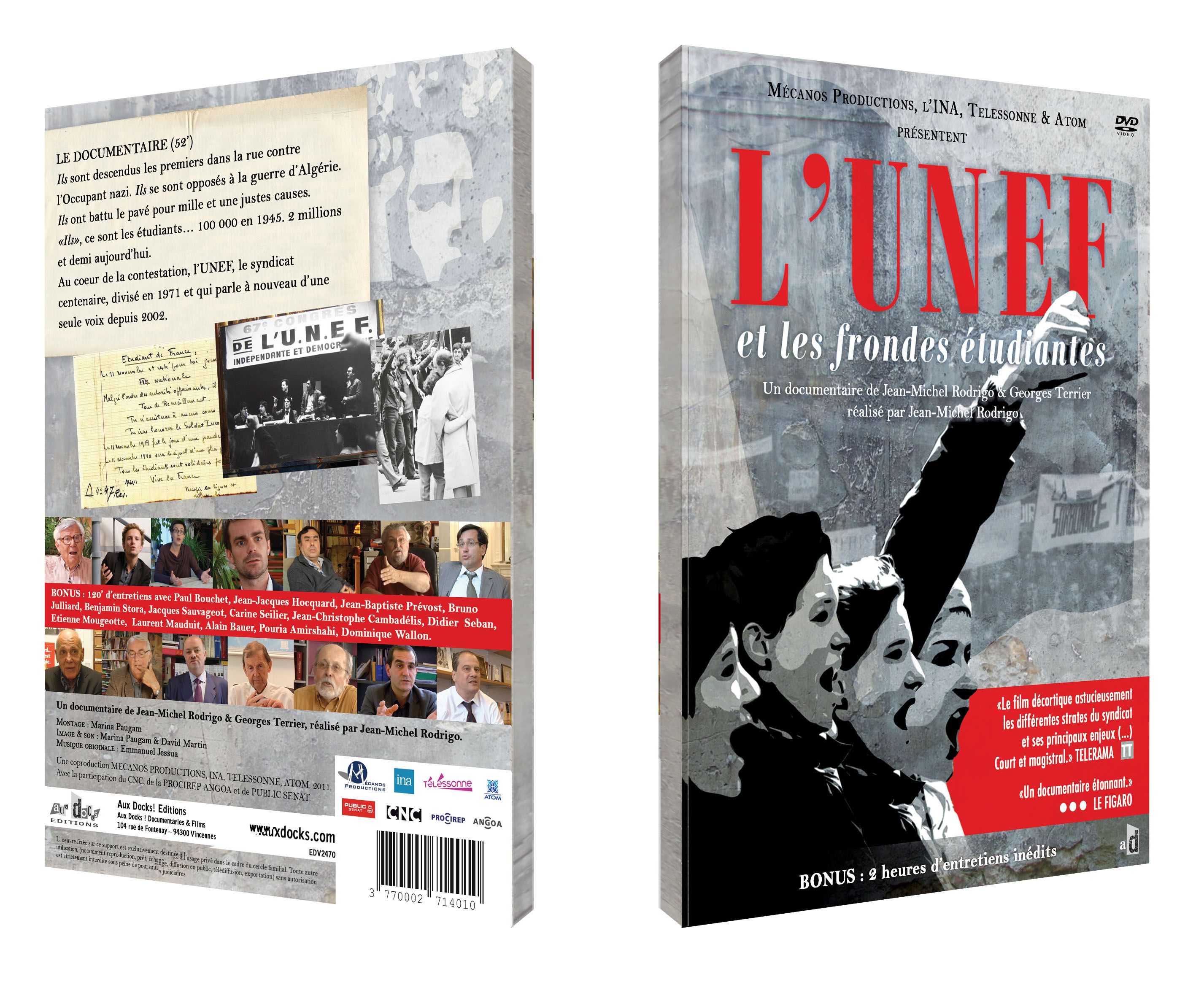 L'UNEF et les frondes étudiantes - Documentaire (2011)