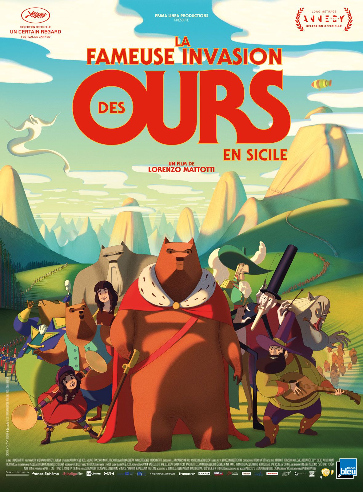 La Fameuse Invasion des Ours en Sicile - Long-métrage d'animation (2019)