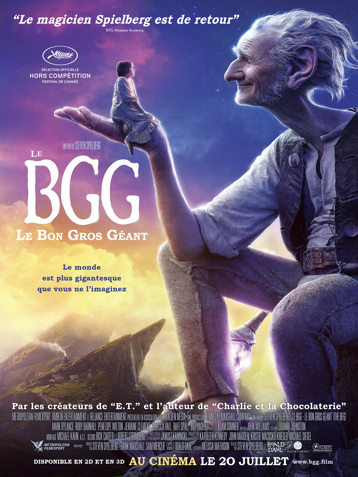 Le BGG - Le Bon Gros Géant - Film (2016)