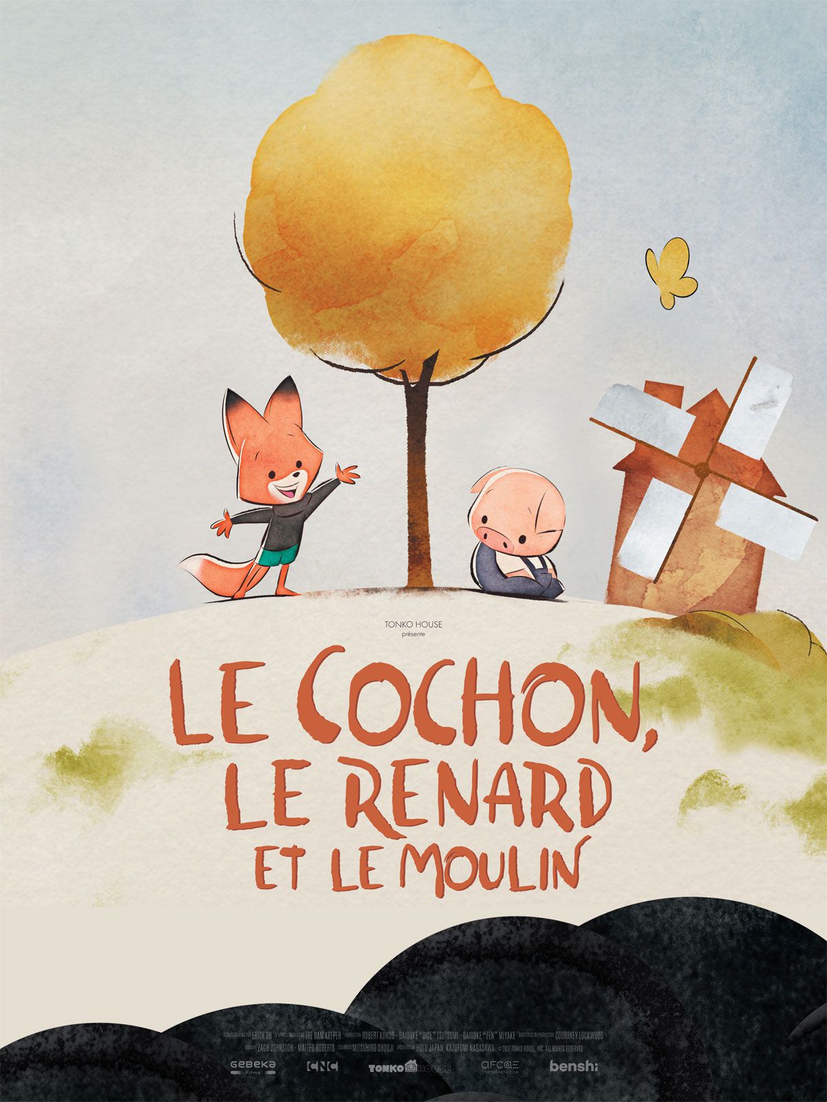 Le Cochon, le renard et le moulin - Long-métrage d'animation (2019)