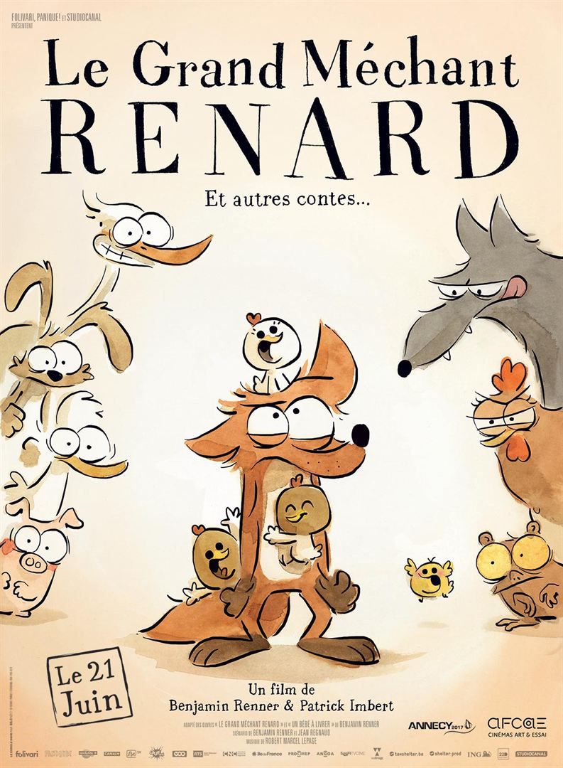 Le Grand Méchant Renard et autres contes - Long-métrage d'animation (2017)