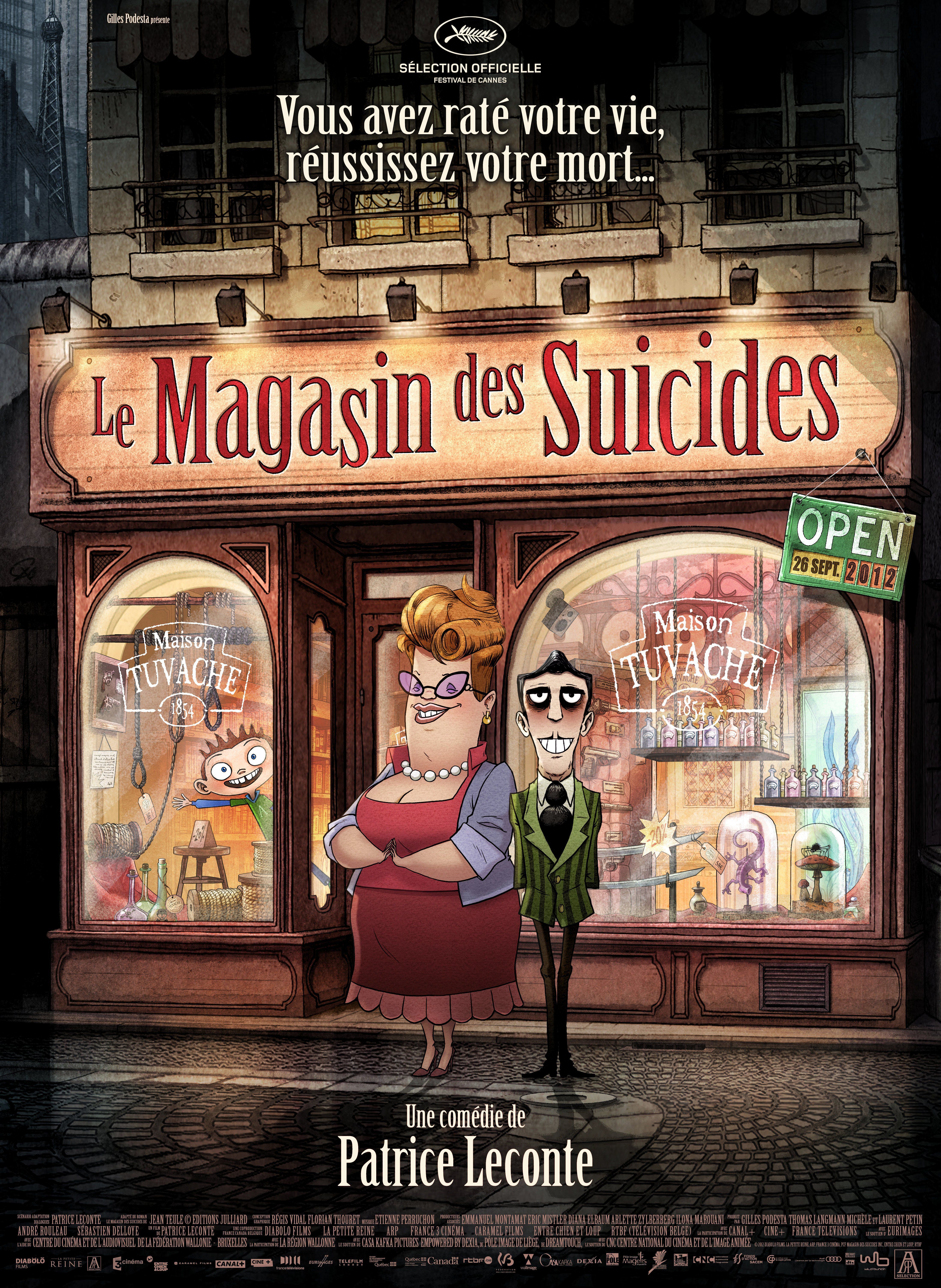 Le Magasin des suicides - Long-métrage d'animation (2012)