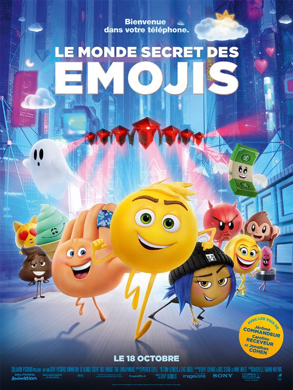 Le Monde secret des Emojis - Long-métrage d'animation (2017)