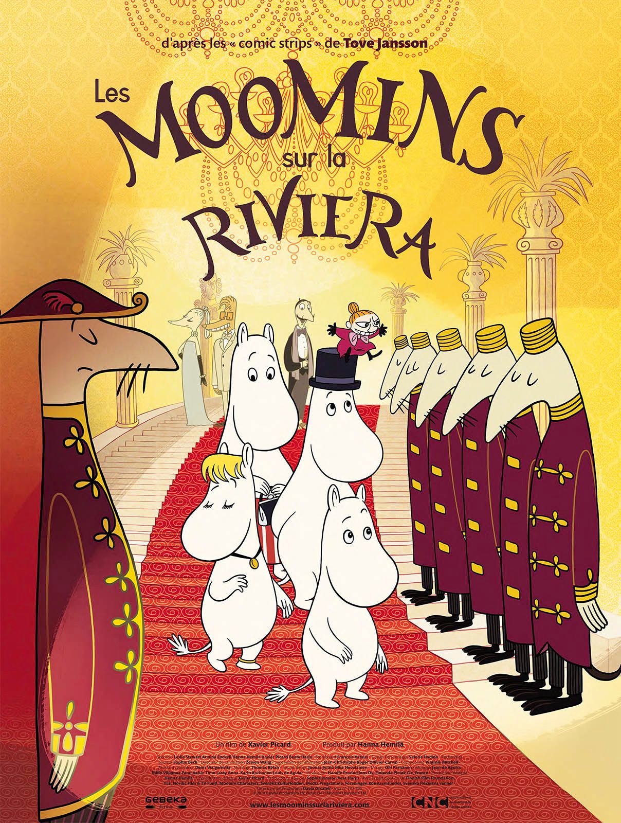 Les Moomins sur la Riviera - Long-métrage d'animation (2014)