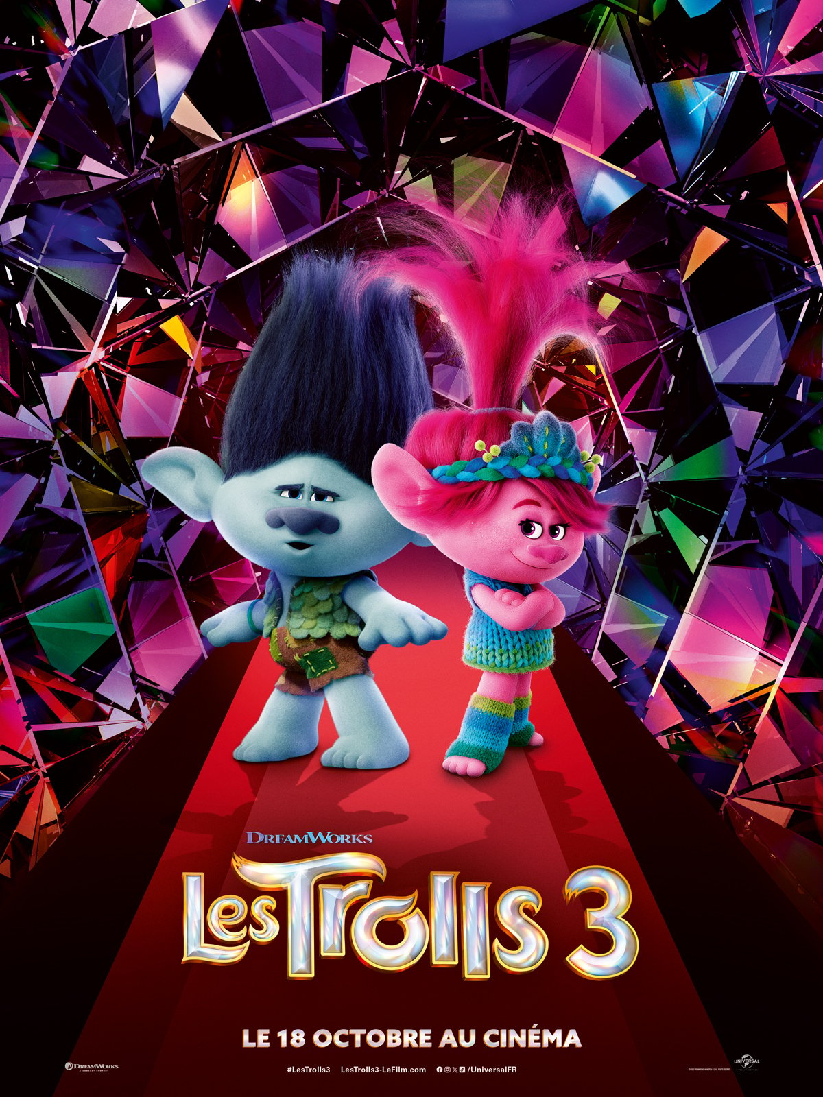 Les Trolls 3 - film 2023