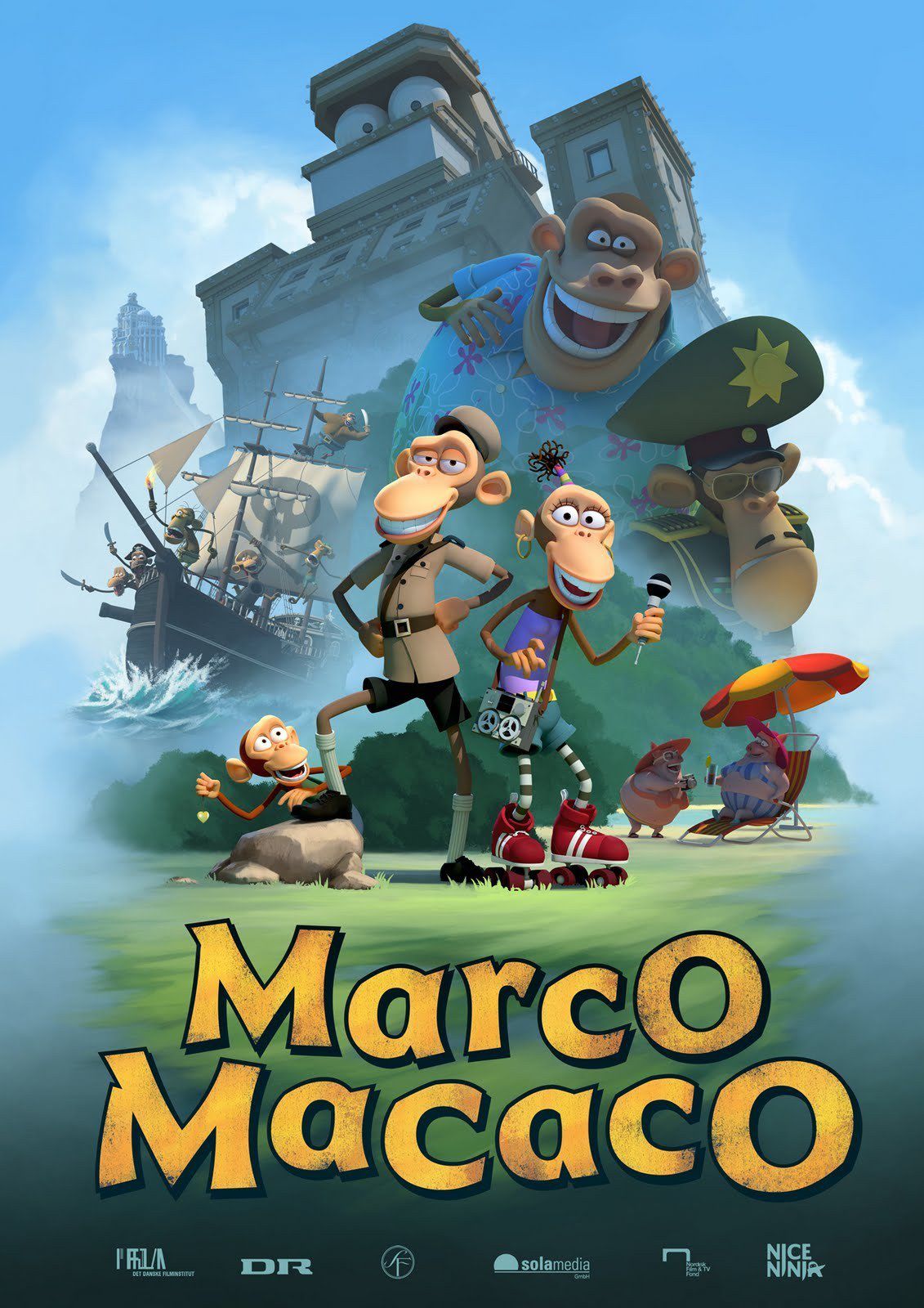 Marco Macaco : l'île aux pirates - Film (2012)