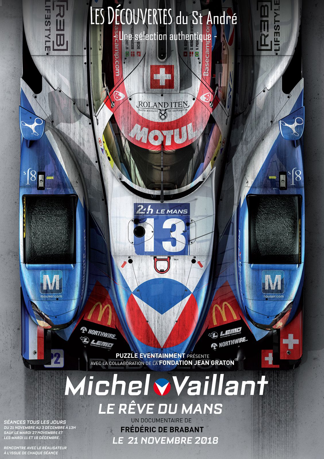 Michel Vaillant, Le rêve du Mans - Documentaire (2018)