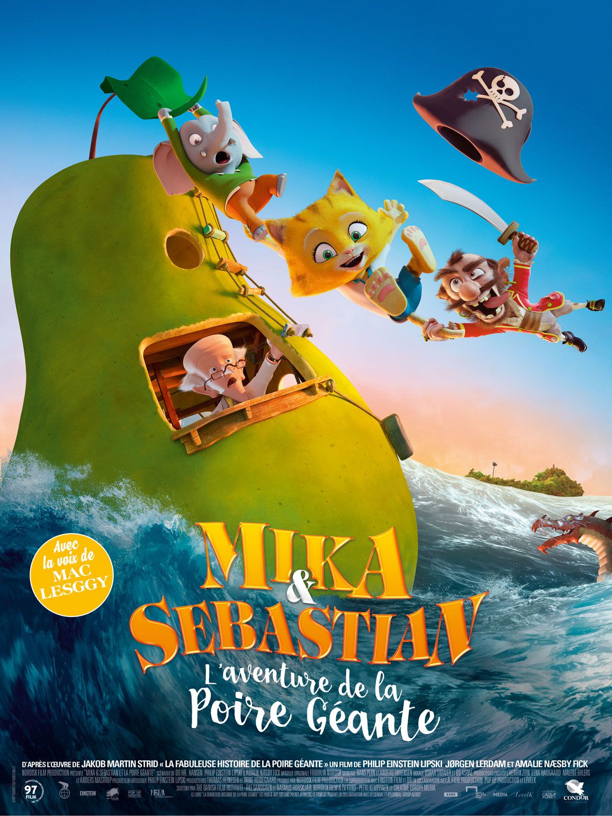 Mika & Sebastian : l'aventure de la poire géante - Film (2018)