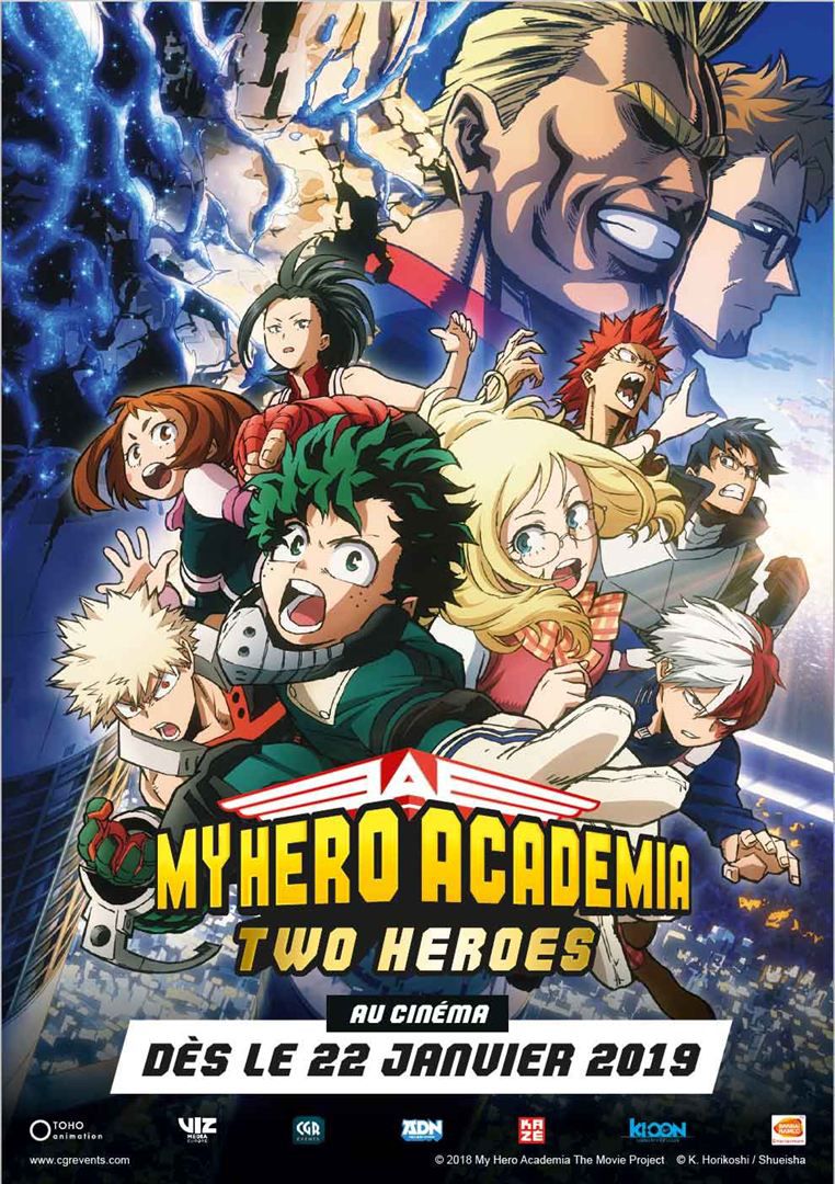 My Hero Academia The Movie: The Two Heroes - Long-métrage d'animation (2019)