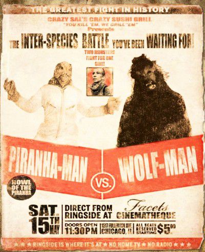 Piranha-Man Versus WereWolf-Man: Howl of the Piranha - Film (2012)