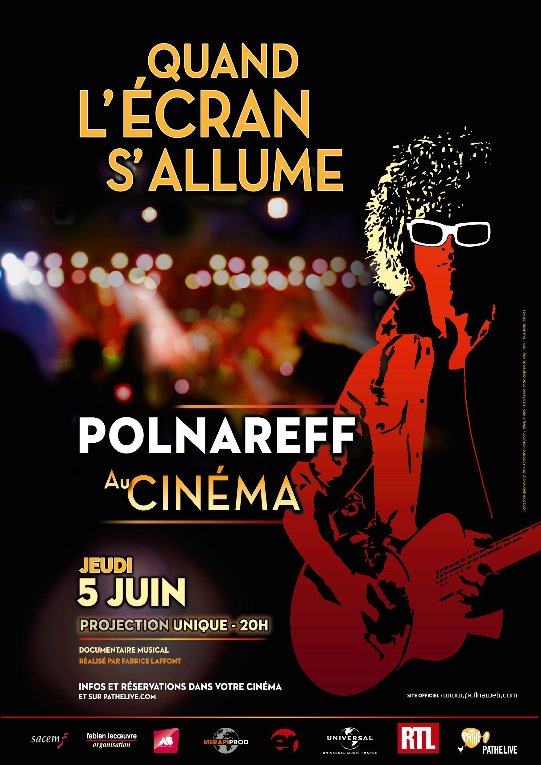 Polnareff au cinéma : quand l'écran s'allume - Film (2014)