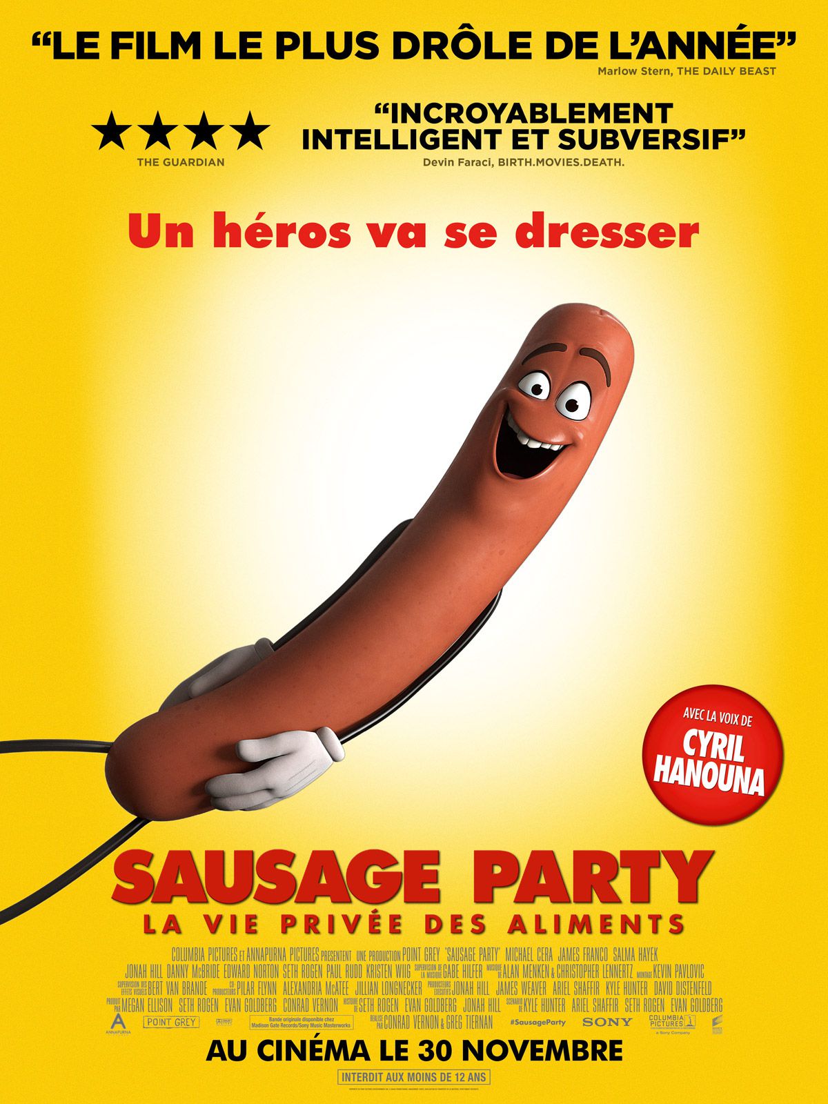 Sausage Party : La vie privée des aliments - Long-métrage d'animation (2016)