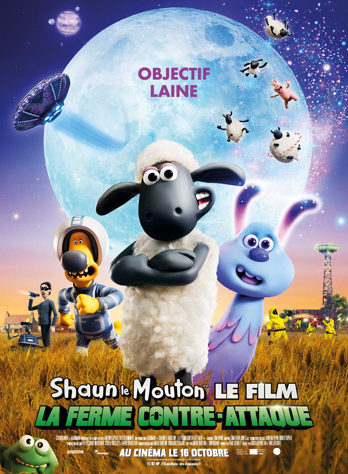 Shaun le Mouton, le film : La ferme contre-attaque - Film (2019)