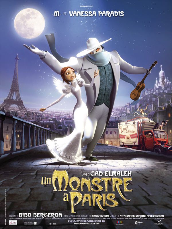 Un monstre à Paris - Long-métrage d'animation (2011)