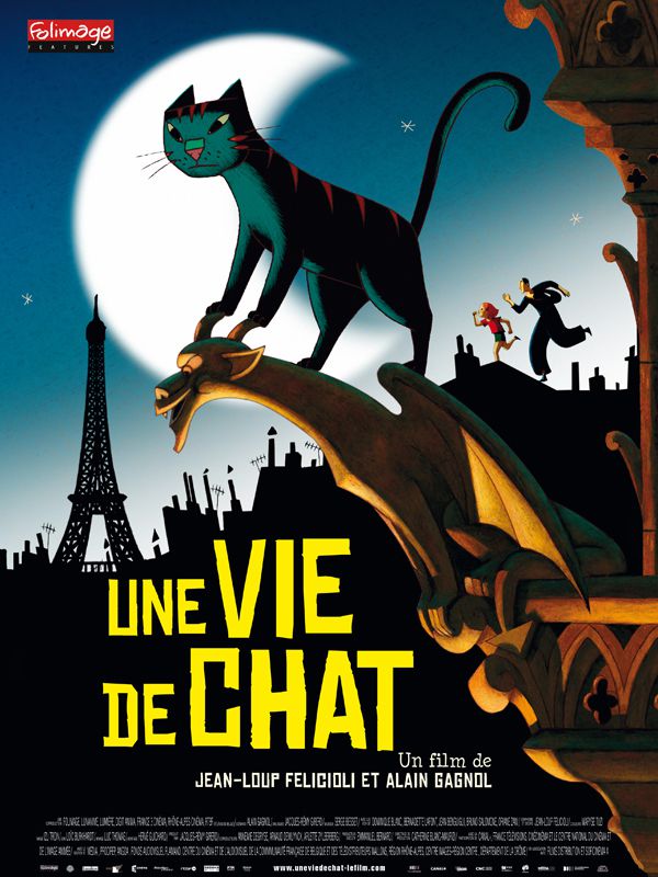 Une vie de chat - Long-métrage d'animation (2010)