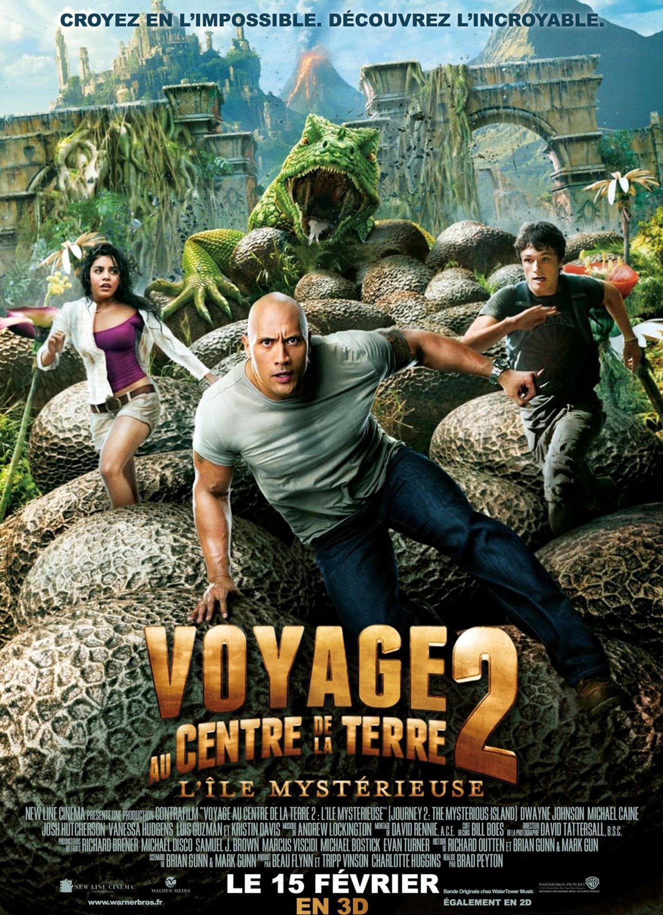 Voyage au centre de la Terre 2 : L'Île mystérieuse - Film (2012)